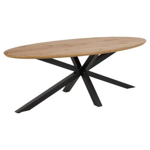 Zuvio Eettafel ovaal Naturel 220cm