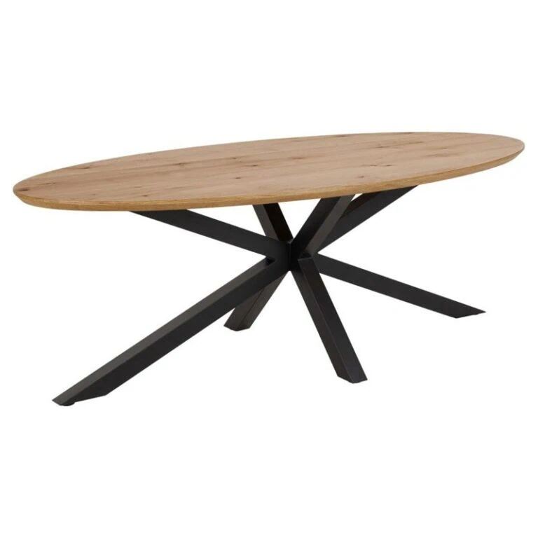 Zuvio Eettafel ovaal Naturel 220cm