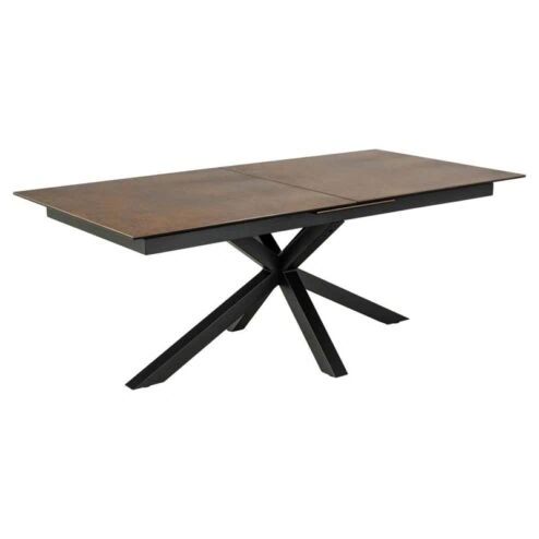 Zuvio Uitschuifbare Eettafel Bruin Keramiek 240cm