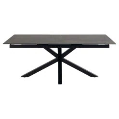 Zuvio Uitschuifbare Eettafel Zwart Keramiek 240cm