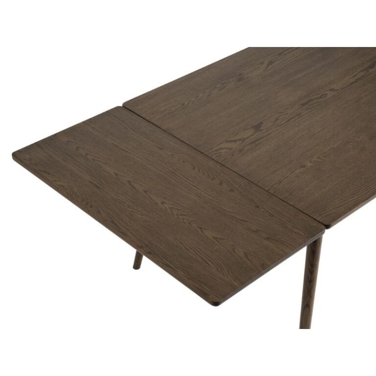 Burcei Tafelblad Verlengstuk Donkerbruin Eikenhout 45cm