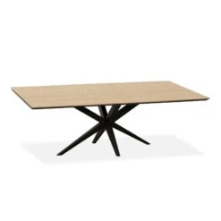 Calvenza uitschuifbare Eettafel Rechthoek 160/217cm - Zelf samenstellen