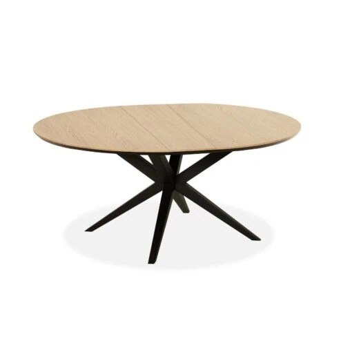 Calvenza uitschuifbare Eettafel rond 138/178cm - Zelf samenstellen