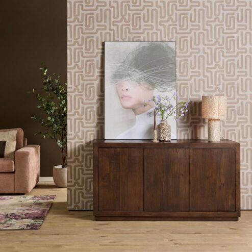 Dressoir Dortmund Walnoot 150cm