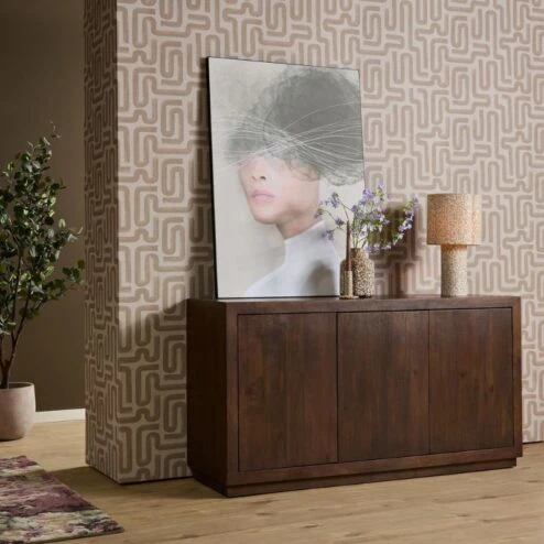 Alternative view of Dressoir Dortmund Walnoot 150cm
