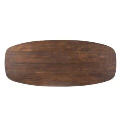Eettafel Martin Deens ovaal Bruin 200cm