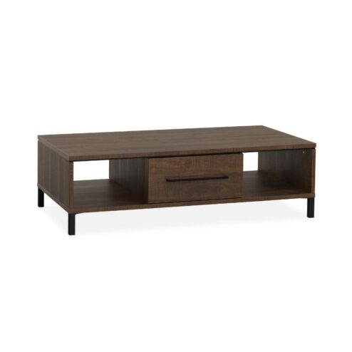 Elowen Salontafel 1 lade Donkerbruin 135cm