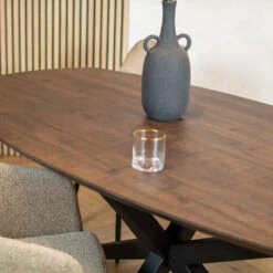 Calvenza uitschuifbare Eettafel Deens ovaal