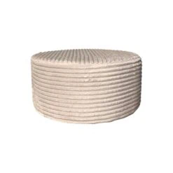 Jonah Hocker Beige Ribstof 80cm