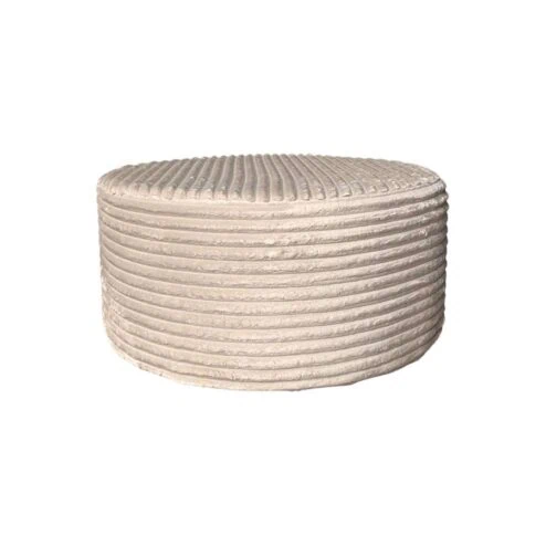 Jonah Hocker Beige Ribstof 80cm