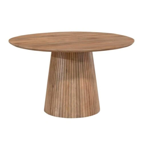 Livia Eettafel Rond Naturel 130cm