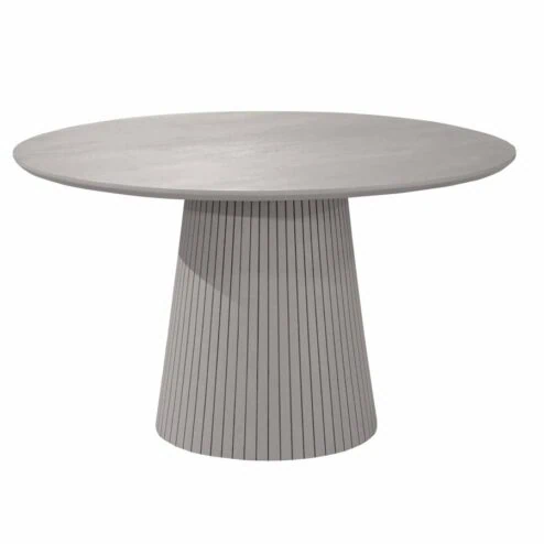 Livia Eettafel Rond Taupe 130cm