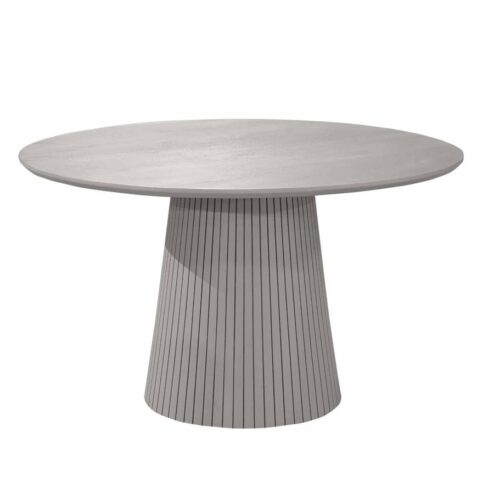 Livia Eettafel Rond Taupe 130cm