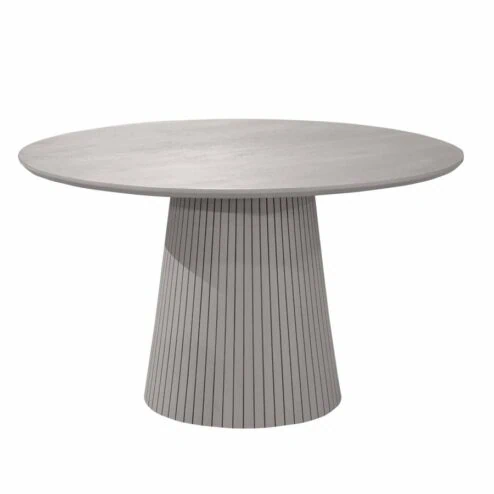 Livia Eettafel Rond Taupe 150cm