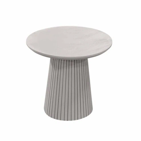 Livia Salontafel Rond Taupe 50cm