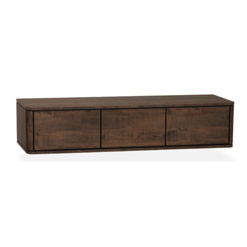 Nuvoro Zwevend Tv meubel 3-deurs Dark Mango 180cm