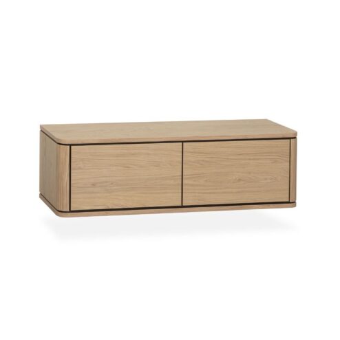 Nuvoro Zwevend Tv meubel Blond oak