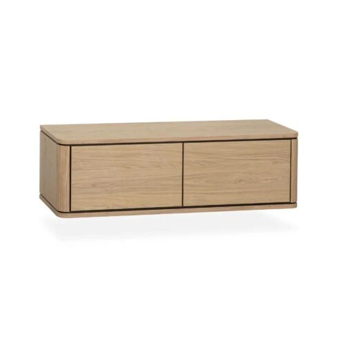 Nuvoro Zwevend Tv meubel Blond oak