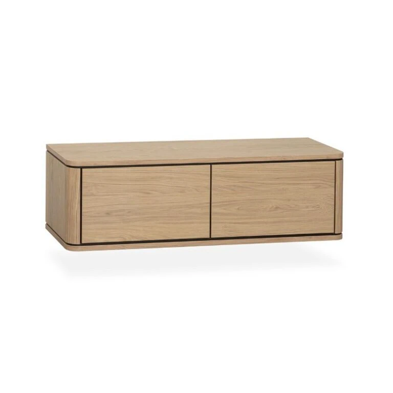 Nuvoro Zwevend Tv meubel Blond oak