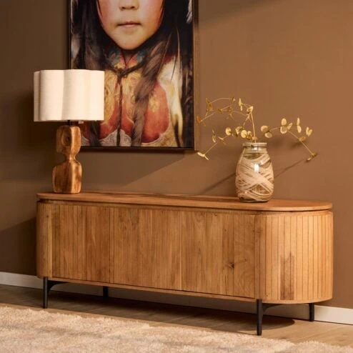 Livia Tv meubel Naturel 165cm