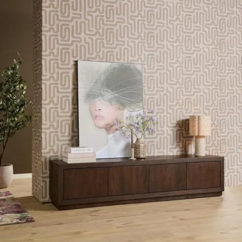Alternative view of Tv meubel Dortmund Walnoot 200cm