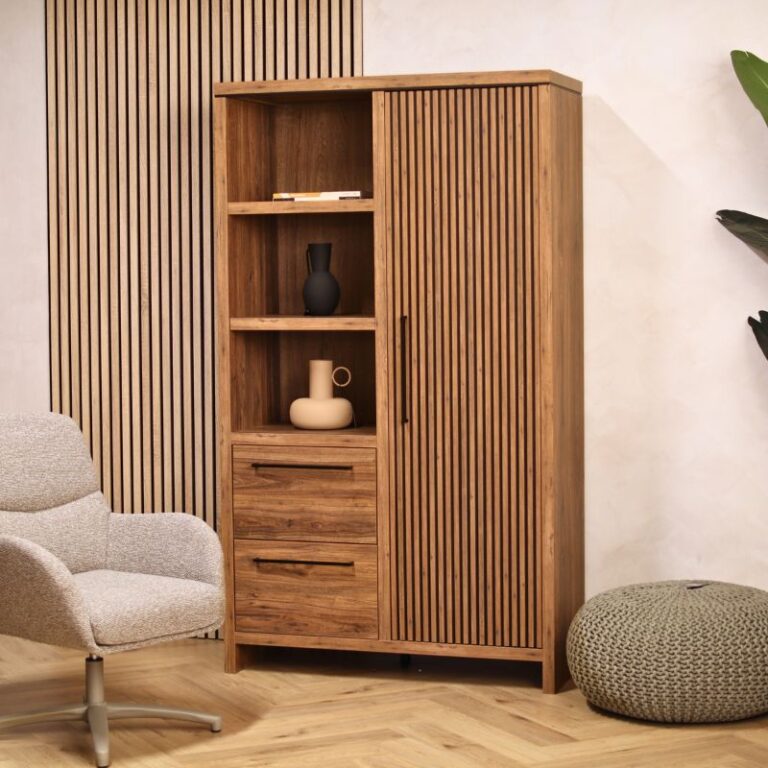 Seraya Wandkast 1 deur Hout 110cm