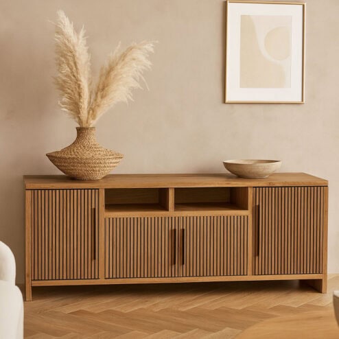 Seraya Dressoir 4 deurs Hout 242cm