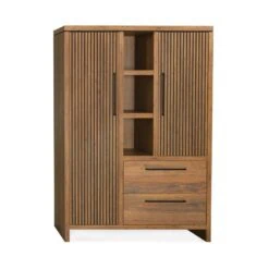 Seraya Wandkast 2 deurs Hout 122cm
