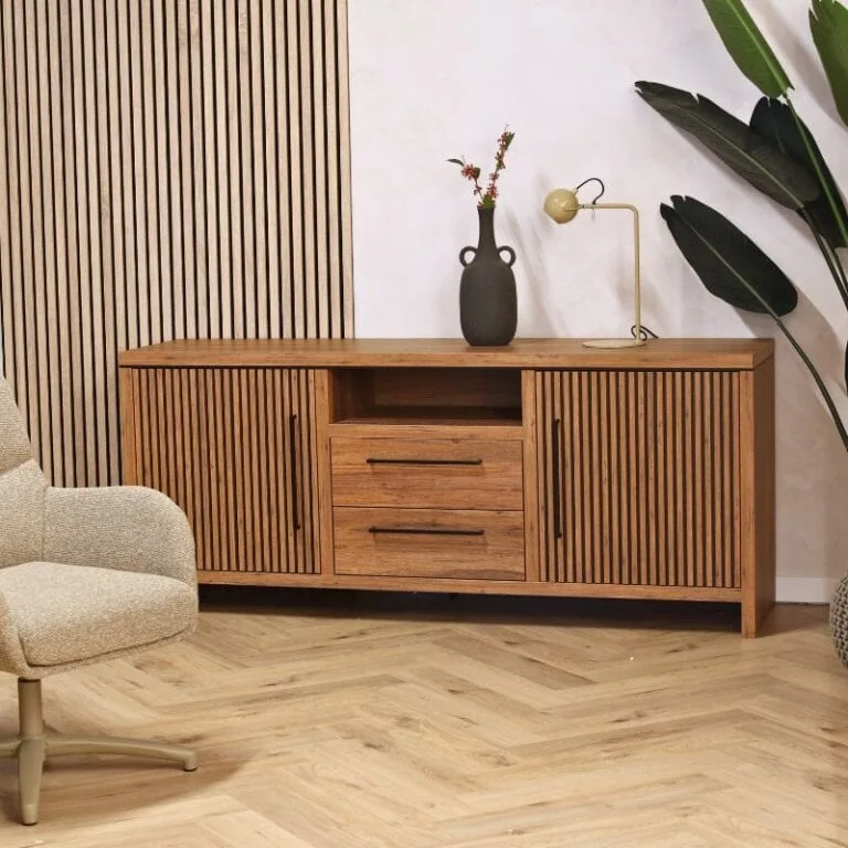 Seraya Dressoir 2 deurs Hout 185cm