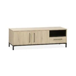 Tresso Tv meubel klein Lichthout 150cm
