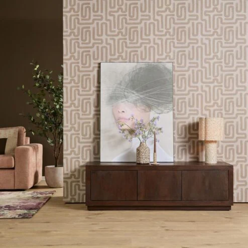 Tv meubel Dortmund Walnoot 150cm
