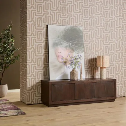Alternative view of Tv meubel Dortmund Walnoot 150cm