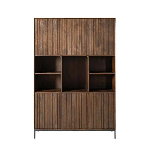 Vakkenkast Martin XL Bruin 135cm