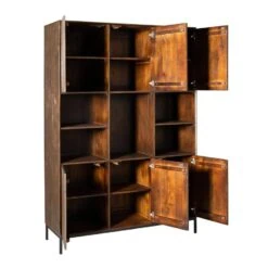 Vakkenkast Martin XL Bruin 135cm