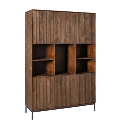 Vakkenkast Martin XL Bruin 135cm