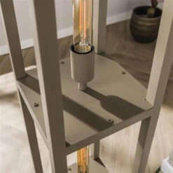 Debby 4-lichts Vloerlamp Beige