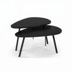 Mette Salontafel set van 2 Zwart