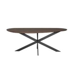 Shane Eettafel Organisch Bruin Eikenhout 180cm