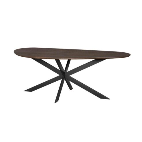 Shane Eettafel Organisch Bruin Eikenhout 240cm