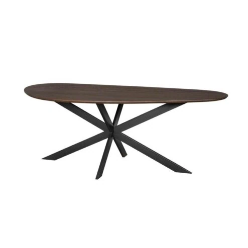 Shane Eettafel Organisch Bruin Eikenhout 240cm