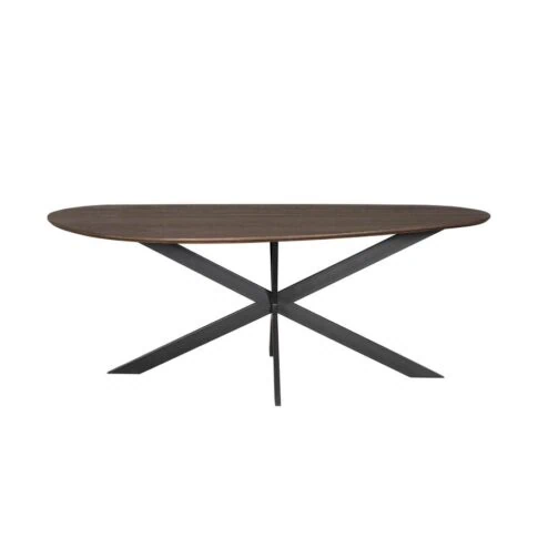 Shane Eettafel Organisch Bruin Eikenhout 240cm