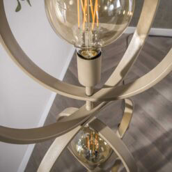 Bellamy 3-lichts Vloerlamp Beige