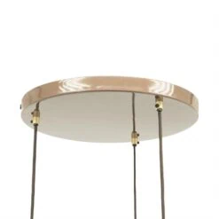 Bellure 3-lichts getrapte Hanglamp Bruin