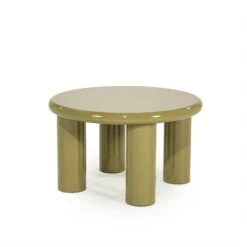 Bloop Salontafel rond Medium Groen 60cm
