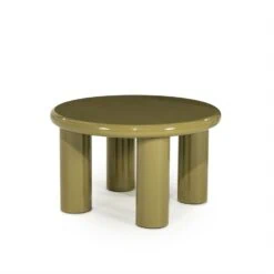 Bloop Salontafel rond Medium Groen 60cm