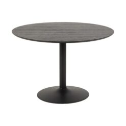 Brad Eettafel rond Zwart 110cm