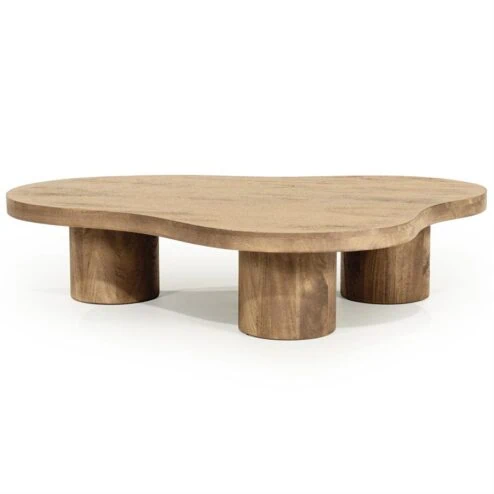 Charlie Salontafel organisch Naturel 130cm