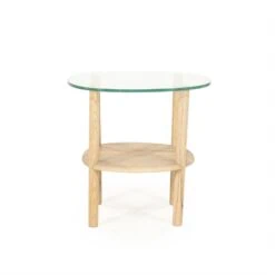 Cleo Bijzettafel Naturel 50cm