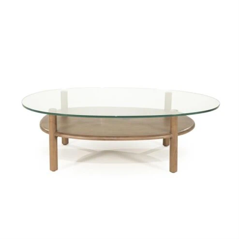 Cleo Salontafel Lichtbruin 101cm