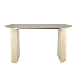 Corrado Bartafel ovaal Keramiek travertine 180cm
